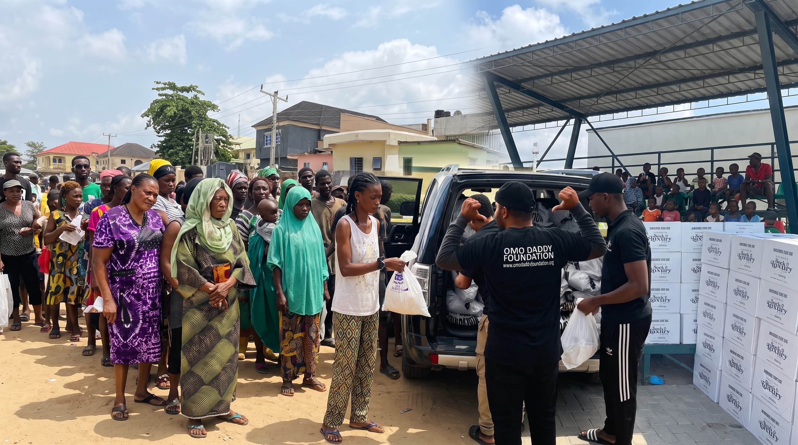 Omodaddy Foundation relief outreach